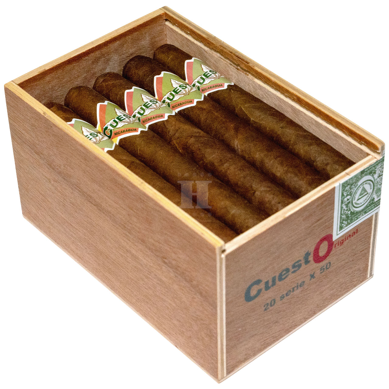 Cuest Original 50 box open angle