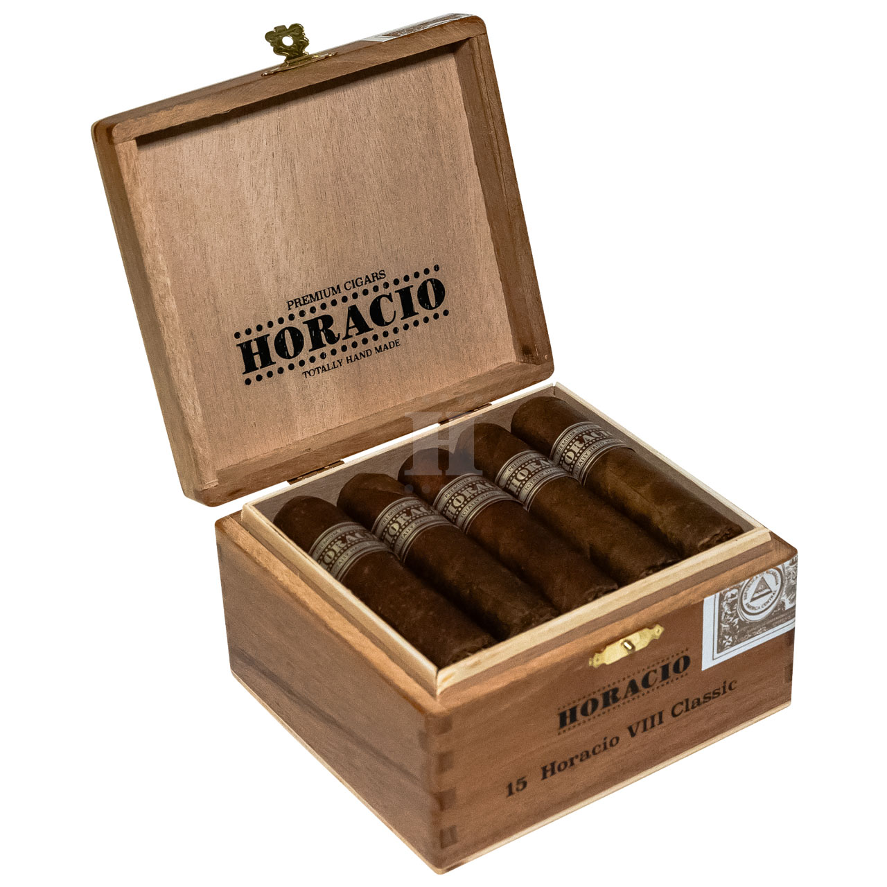 Horacio 8 Classic series box open angle